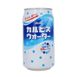 Calpis water en canette 350ml Asahi (24)