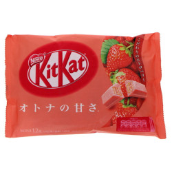 Kit Kat au chocolat mini - Fraise 113g