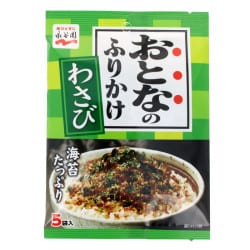 Furikake Otona wasabi 13,5g Nagatanien (6/10)
