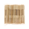 (PA) Brochettes fourchette bambou bout rond 9cm Foodex (.