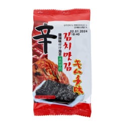 Nori snack - Kimchi Flavoured Seaweed 4g