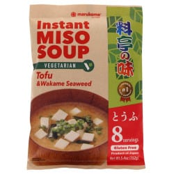 Soupe miso inst. végétarienne - Tôfu & wakamé 152g
