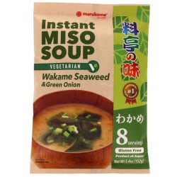 IVegetarian instant miso soup - Wakame & green onions 152g