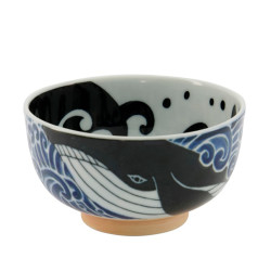 Bol à donburi - Baleine Ø12.8cm