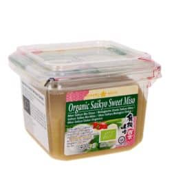 Organic mild Miso saikyo in 400g jar
