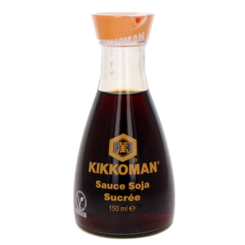 Sauce de soja sucrée en carafe anti-goutte 150ml Kikkoman