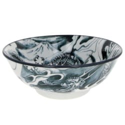 Bowl for ramen noodles Dragon - Black Ø19.5cm
