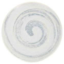 Large round plate Konabiki - Powdering Ø25.8cm