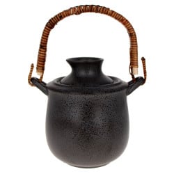 Pot à réchauffer le saké Kurokessho - Noir 140ml