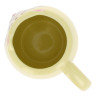 Daruma teacup with handle - Yellow