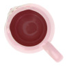 Daruma teacup with handle - Pink