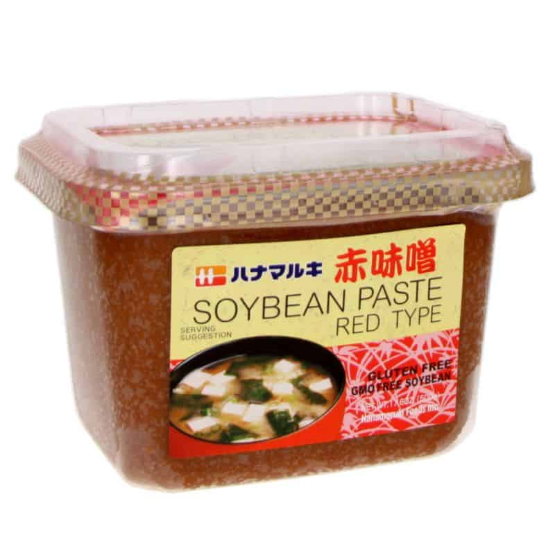 Gluten free red miso in jar 500g