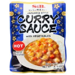 Curry instantané fort aux légumes poche souple 210g