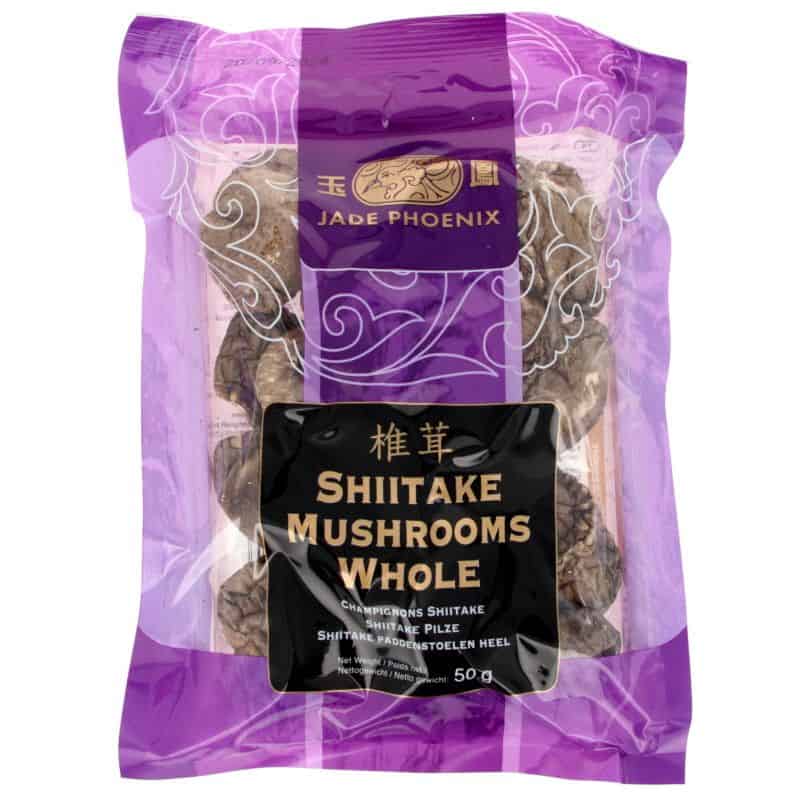 Whole dried shiitake mushrooms 50g