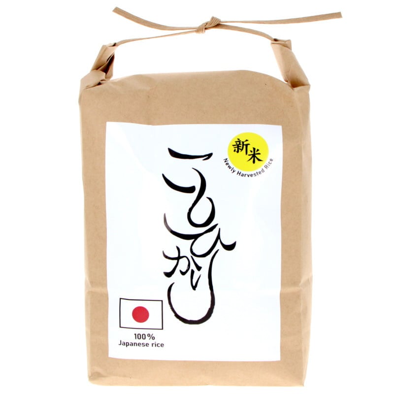 Koshihikari rice from japanese farmers 2kg - Origin Ibaraki Inashiki