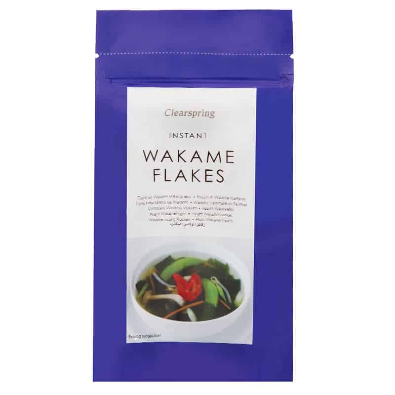 Algue Wakamé en flocons du Japon 25g