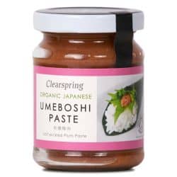 Purée de prunes salées umeboshi biologiques du Japon 150g