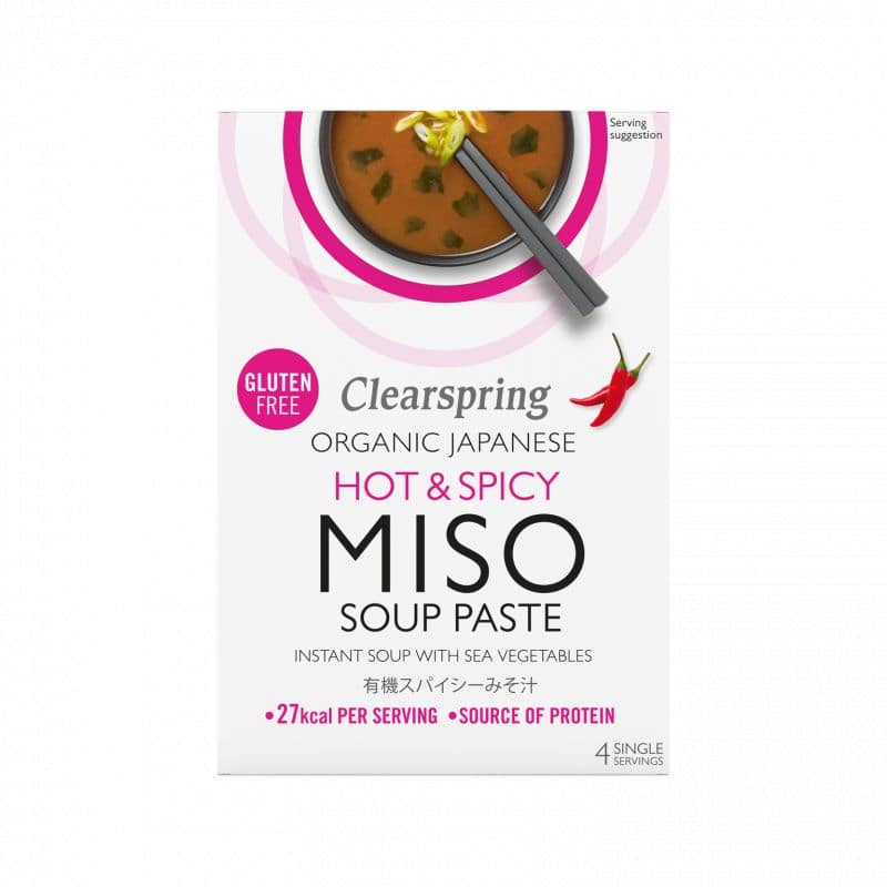 Organic miso soup inst. Spices & seaweed 60g