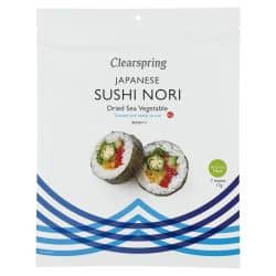 Feuilles de nori du Japon pour sushi x7g