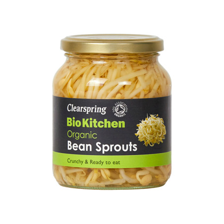 Pousses de haricots Mungo biologiques en pot 330g