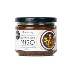 Organic unpasteurized brown rice miso paste 300g
