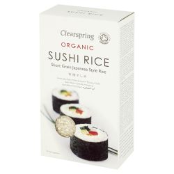 Organic round grain rice for sushi 500g