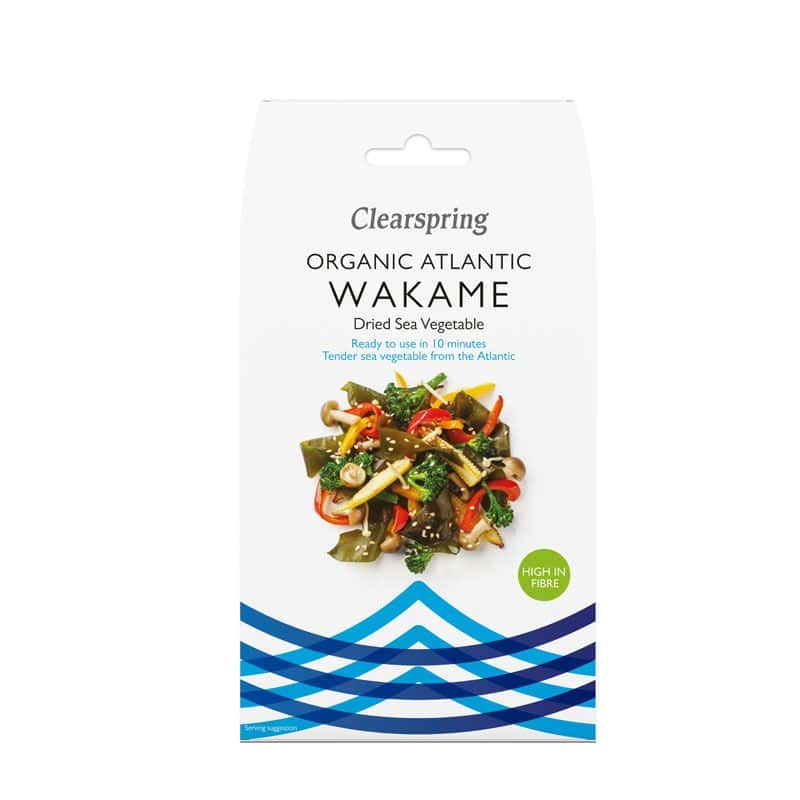 Organic Atlantic Wakame Seaweed 25g