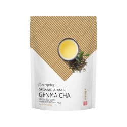 Organic Japanese Genmaicha puffed rice green tea 90g