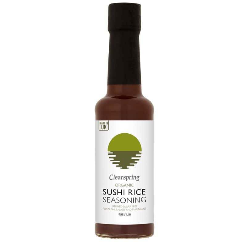 Vinaigre pour riz à sushi biologique 150ml Clearspring