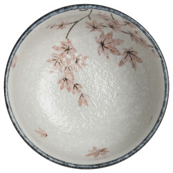 Bol à thé matcha - Feuilles d'érable Momiji Ø13cm