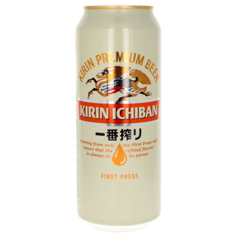 Bière Kirin Ichiban en canette 50cl