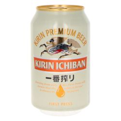 Bière Kirin Ichiban en canette 33cl