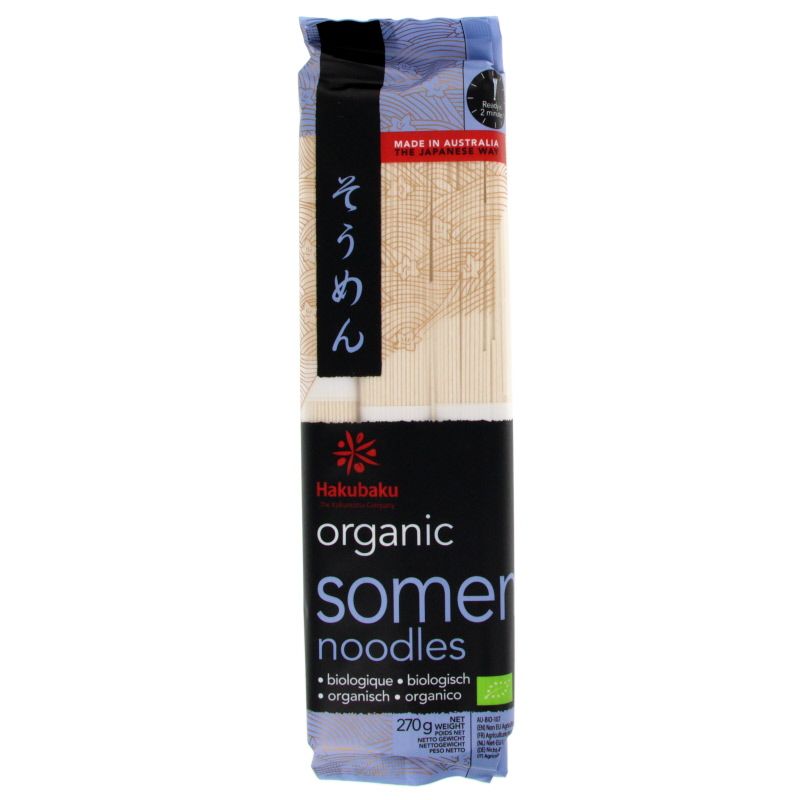 Organic Sômen noodles 270g