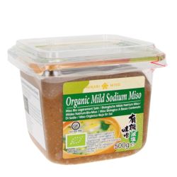 Organic low salt miso 500g jar
