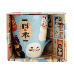 Tasse à thé avec poignée kawaii - Japon