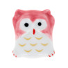 Square chopsticks rest - Owl pink