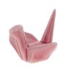 Pose baguettes origami - Grue rose