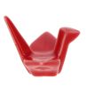 Origami chopsticks rest - Crane red