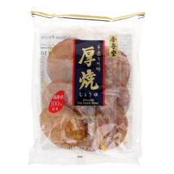 Crackers de riz senbei Atsuyaki - Sauce soja 157g