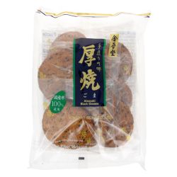 Crackers de riz senbei Atsuyaki - Sésame 161g