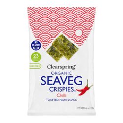 Organic Seaveg Crispies - Chilli 4g