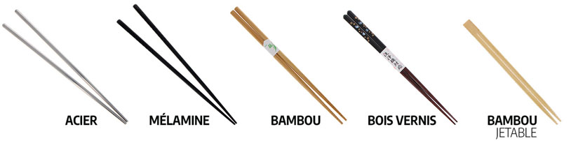 Baguettes - materiaux