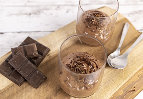 Tofu chocolate mousse