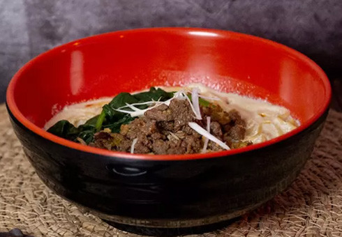 Tantanmen (spicy sesame ramen)