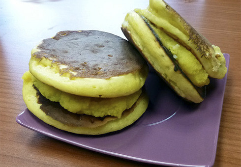 Dorayaki with yuzu: the Japanese pancake elevated by a citrusy twist
