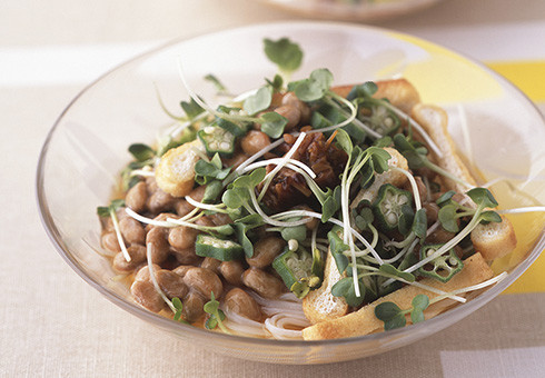 Somen au natto