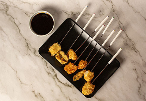 Kushikatsu: Recipe for Japanese Breaded and Fried Skewers