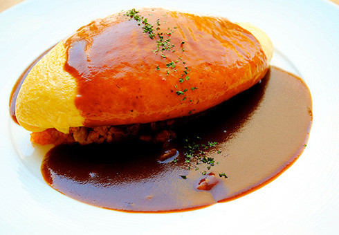 Omurice, the Japanese-style omelette