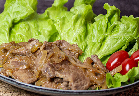 Shōgayaki, grilled pork with ginger