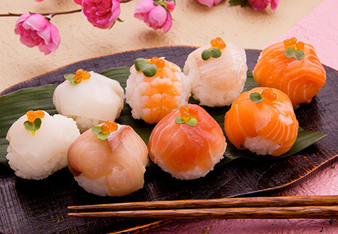 Temarizushi, le sushi en boule